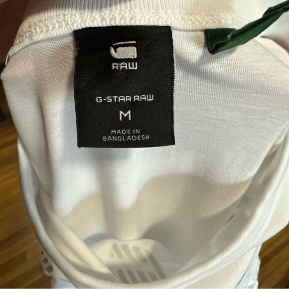 G-Star Organic Cotton Big Logo Crewneck Short Sleeved T-Shirt - Picture 5 of 8